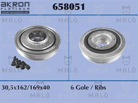 Akron Malò 658051 - POLEA DE CIGÜEÑAL AKRON-MALÒ