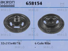 Akron Malò 658154 - POLEA DE CIGÜEÑAL AKRON-MALÒ