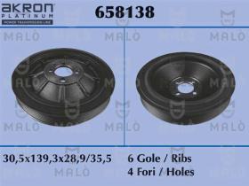 Akron Malò 658138 - SMORZ.GIULIETTA 1.6 JTDM