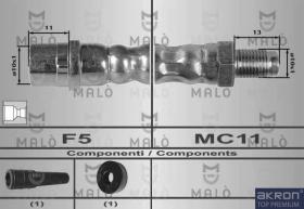 Akron Malò 80165 - T.FRE.POST.AUDI A6 03/05->