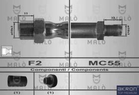 Akron Malò 80282 - T.FRE.ANT.MERC.CLA.S W140/TT