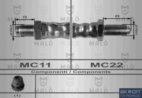Akron Malò 8460 - T.FRENO ANT.FIESTA D MOD.84